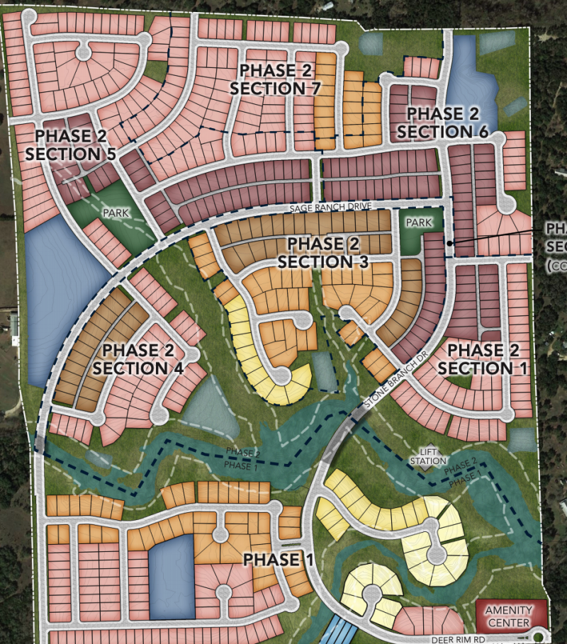 Deerebrooke Community Map