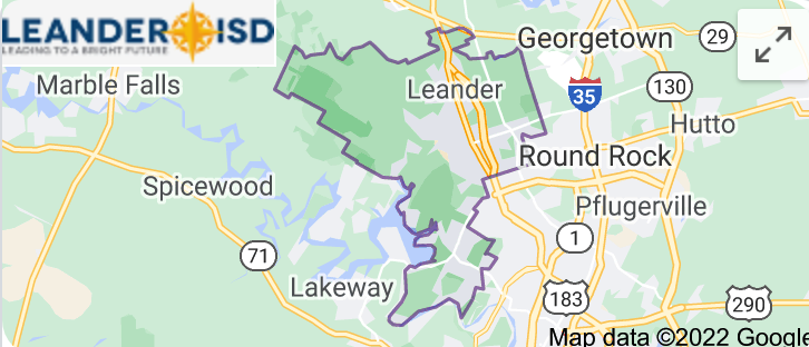 Leander ISD Map