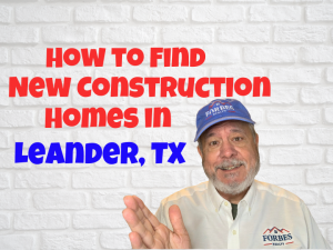 New Construction Homes in Leander TX